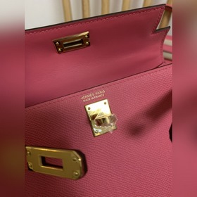 Hermès Импортная сумка Epsom, полностью сшитая вручную, второе по