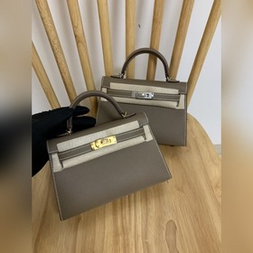 Hermès Импортная сумка Epsom, полностью сшитая вручную, второе по