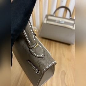 Hermès Импортная сумка Epsom, полностью сшитая вручную, второе по
