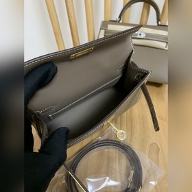 Hermès Импортная сумка Epsom, полностью сшитая вручную, второе по