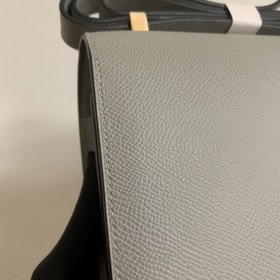 Hermès Constance 19 Импортная сумка из кожи эпсом, полностью сшит