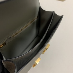 Hermès Constance 19 Импортная сумка из кожи эпсом, полностью сшит