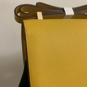 Hermès Constance 19 Импортная сумка из кожи эпсом, полностью сшит