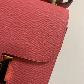 Hermès Constance 19 Импортная сумка из кожи эпсом, полностью сшит