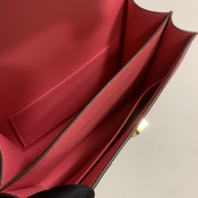 Hermès Constance 19 Импортная сумка из кожи эпсом, полностью сшит