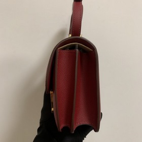Hermès Constance 19 Импортная сумка из кожи эпсом, полностью сшит