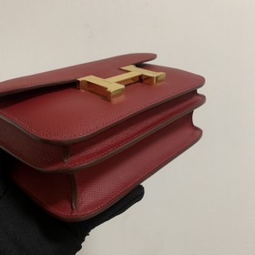 Hermès Constance 19 Импортная сумка из кожи эпсом, полностью сшит