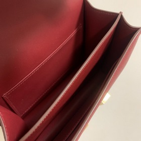 Hermès Constance 19 Импортная сумка из кожи эпсом, полностью сшит