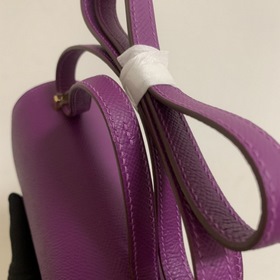 Hermès Constance 19 Импортная сумка из кожи эпсом, полностью сшит