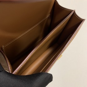 Hermès Constance 19 Импортная сумка из кожи эпсом, полностью сшит