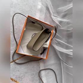 Hermès Clic квадратная сумка через плечо Размер идеально подходи