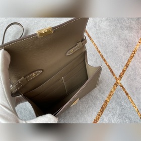 Hermès Clic квадратная сумка через плечо Размер идеально подходи