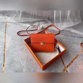 Hermès Clic квадратная сумка через плечо Размер идеально подходи
