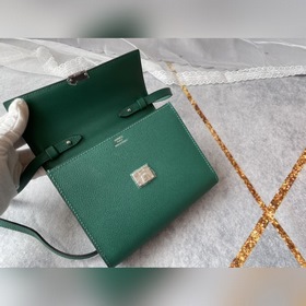 Hermès Clic квадратная сумка через плечо Размер идеально подходи