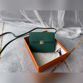 Hermès Clic квадратная сумка через плечо Размер идеально подходи