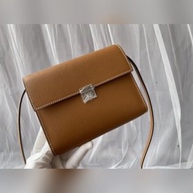 Hermès Clic квадратная сумка через плечо Размер идеально подходи