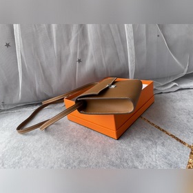 Hermès Clic квадратная сумка через плечо Размер идеально подходи