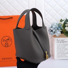Hermès Сумка для продуктов TC кожа, частично ручная работа, проши