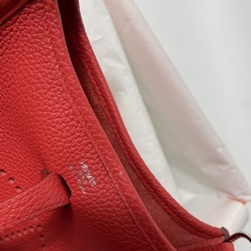 Hermès mini17 сумка через плечо, оригинальная кожа TC, прошита во