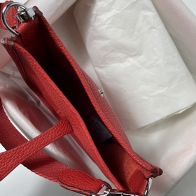 Hermès mini17 сумка через плечо, оригинальная кожа TC, прошита во