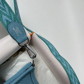 Hermès mini17 сумка через плечо, оригинальная кожа TC, прошита во