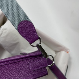 Hermès mini17 сумка через плечо, оригинальная кожа TC, прошита во