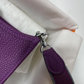 Hermès mini17 сумка через плечо, оригинальная кожа TC, прошита во
