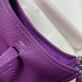 Hermès mini17 сумка через плечо, оригинальная кожа TC, прошита во