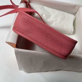 Hermès mini17 сумка через плечо, оригинальная кожа TC, прошита во