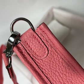 Hermès mini17 сумка через плечо, оригинальная кожа TC, прошита во