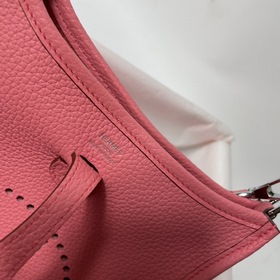 Hermès mini17 сумка через плечо, оригинальная кожа TC, прошита во