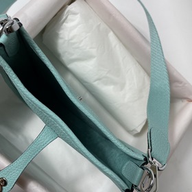 Hermès mini17 сумка через плечо, оригинальная кожа TC, прошита во
