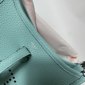 Hermès mini17 сумка через плечо, оригинальная кожа TC, прошита во