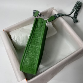 Hermès mini17 сумка через плечо, оригинальная кожа TC, прошита во