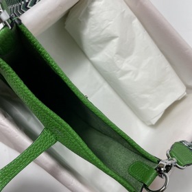 Hermès mini17 сумка через плечо, оригинальная кожа TC, прошита во