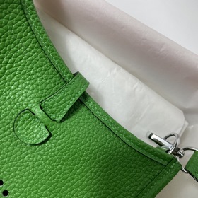 Hermès mini17 сумка через плечо, оригинальная кожа TC, прошита во