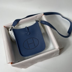 Hermès mini17 сумка через плечо, оригинальная кожа TC, прошита во