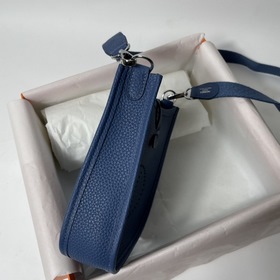 Hermès mini17 сумка через плечо, оригинальная кожа TC, прошита во