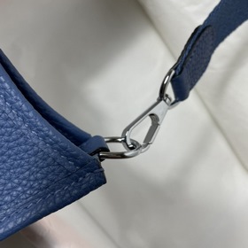 Hermès mini17 сумка через плечо, оригинальная кожа TC, прошита во