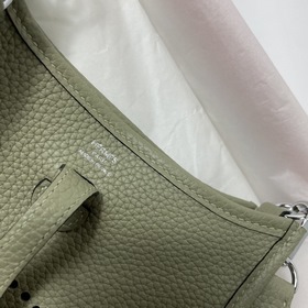 Hermès mini17 сумка через плечо, оригинальная кожа TC, прошита во