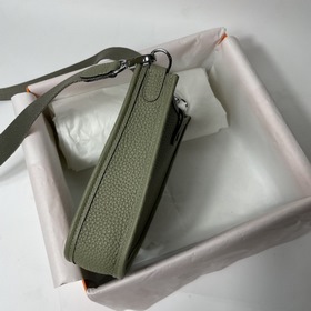 Hermès mini17 сумка через плечо, оригинальная кожа TC, прошита во