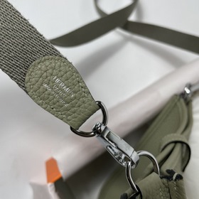 Hermès mini17 сумка через плечо, оригинальная кожа TC, прошита во