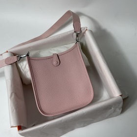 Hermès mini17 сумка через плечо, оригинальная кожа TC, прошита во