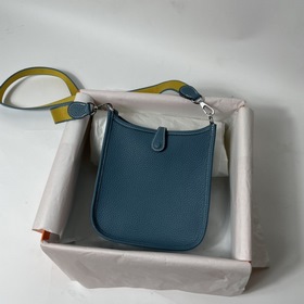 Hermès mini17 сумка через плечо, оригинальная кожа TC, прошита во