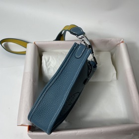Hermès mini17 сумка через плечо, оригинальная кожа TC, прошита во