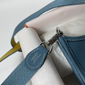 Hermès mini17 сумка через плечо, оригинальная кожа TC, прошита во