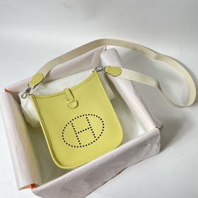 Hermès mini17 сумка через плечо, оригинальная кожа TC, прошита во