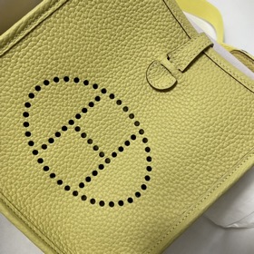 Hermès mini17 сумка через плечо, оригинальная кожа TC, прошита во