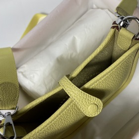 Hermès mini17 сумка через плечо, оригинальная кожа TC, прошита во