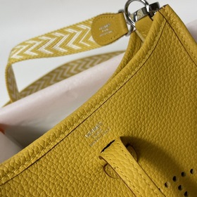 Hermès mini17 сумка через плечо, оригинальная кожа TC, прошита во
